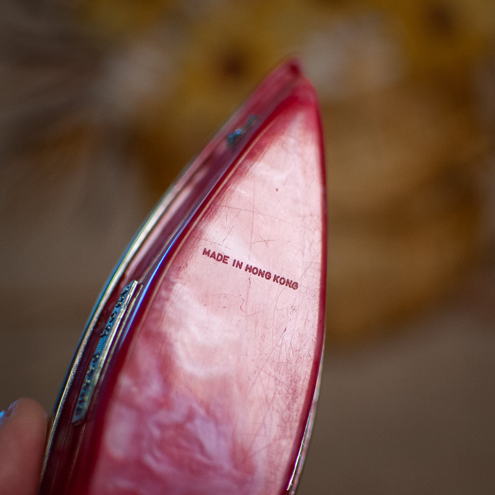 Speed Boat Salt, Pepper and Mustard Pot Set Made in Hong Kong 1960s