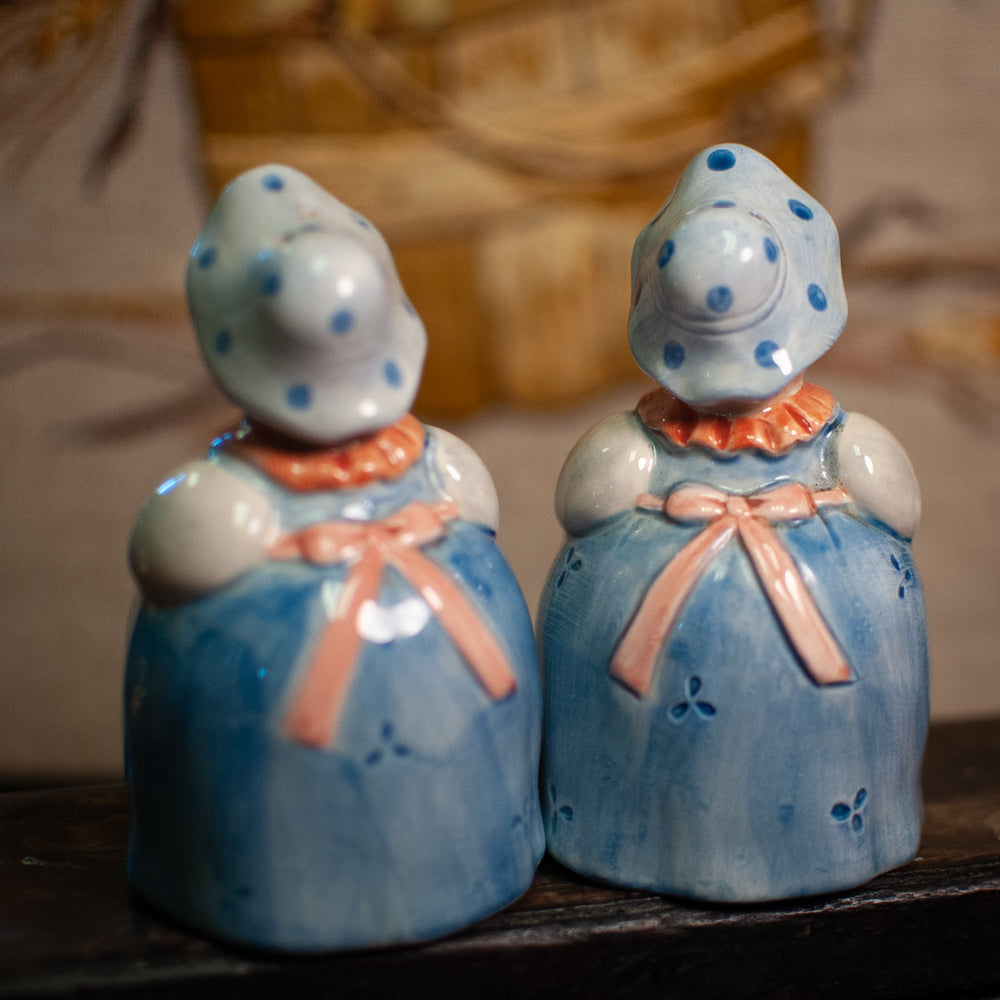 Vintage Otagiri Anthropomorphic Ducks Salt and Pepper Set